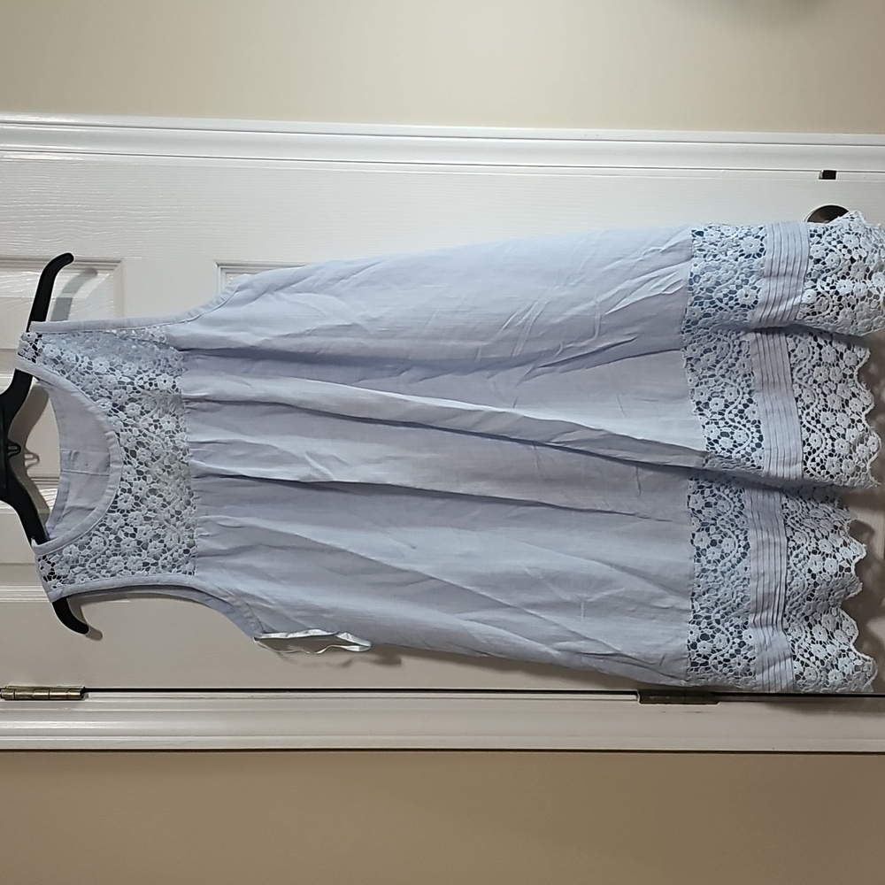 Elegant Blue Lace Dress Doe & Rae‎